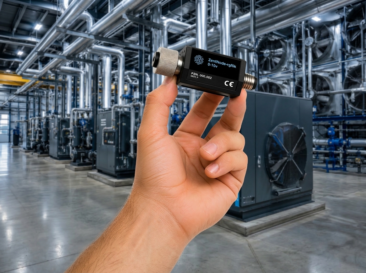 ZentNode instalado em máquinas industriais